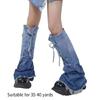 Women's Leg Warmer Flared Denims Leg Sleeve Summer Students Girls JK Foot Cover