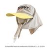 Wide Brimmed Baseball Hat Sun Hat Outdoor Hat Curved Brimmed Kerchief for Exercise Baseball Hat Headwear