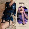 Fun Underwear Sexy Night Policewoman Cos Suit Seductive Flight Attendant Outfit European and American Style Royal Sister OL Secretary Outfit
