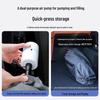 Blue Grid Rabbit Inflatable Car Mattress for Xiaomi YU7 Rear Seats