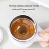 Portable Automatic Stainless Steel Magnetic Stirring Mug for Coffee & Protein Shakes