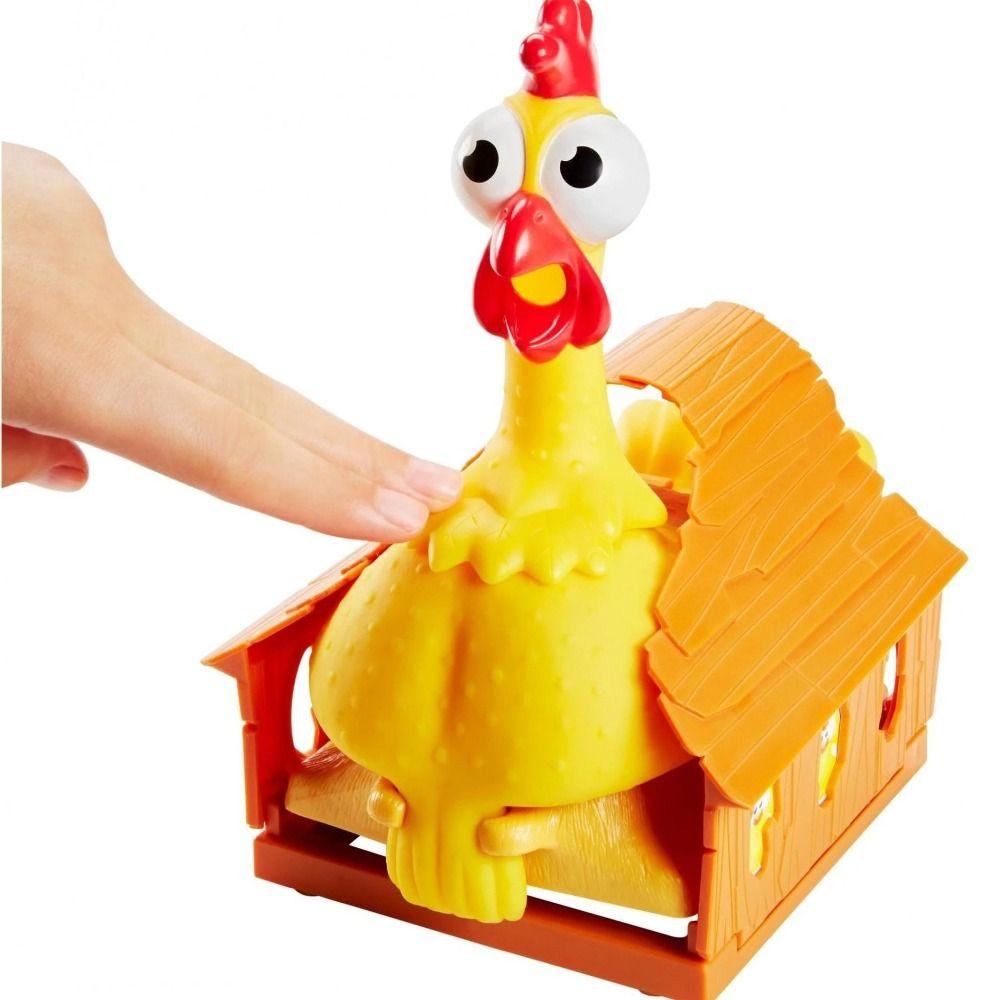 

Plastic Chicken Laying Egg Game Puzzle Toy Hen Laying Eggs Board Game Gags Joke Party 1set