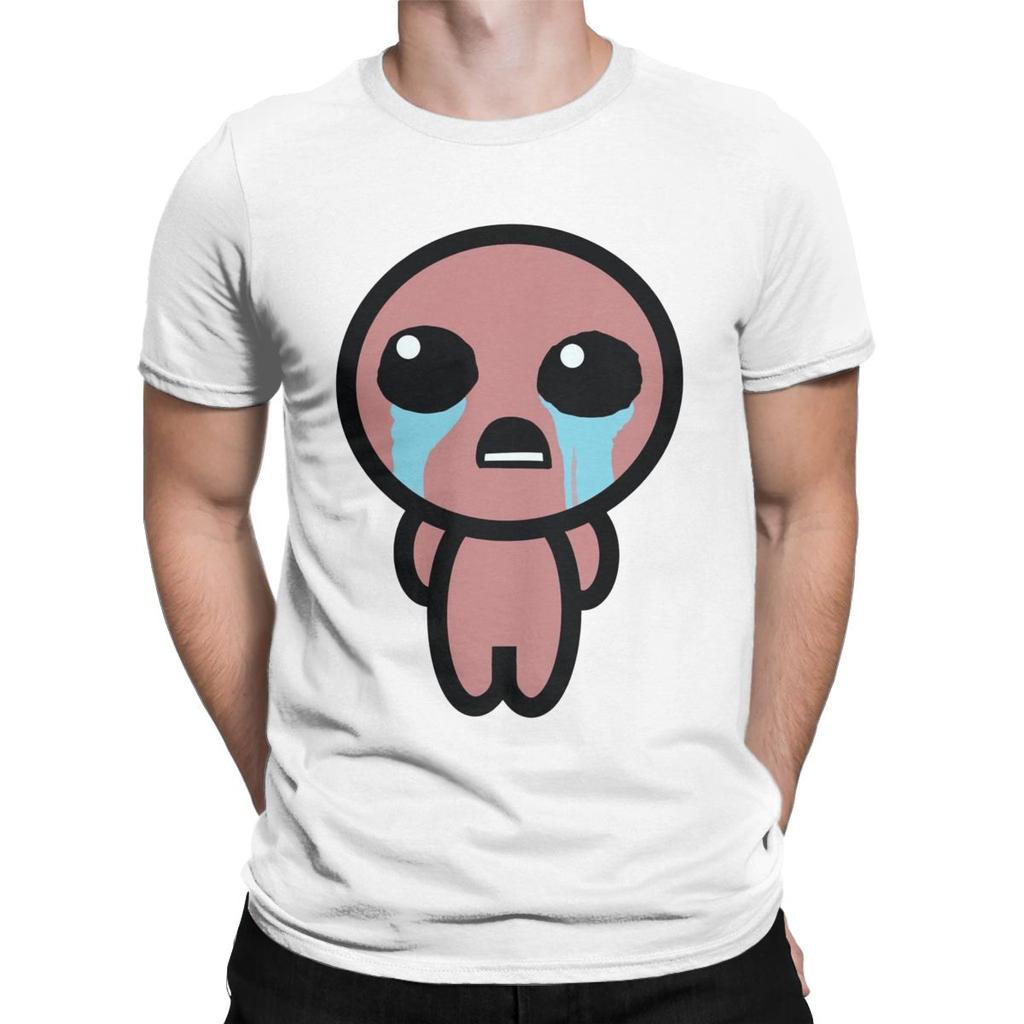 Men T-Shirt The Binding Of Isaac Rebirth Funny 100% Cotton Tee Shirt Short Sleeve T Shirt Crew Neck Clothing Summer
