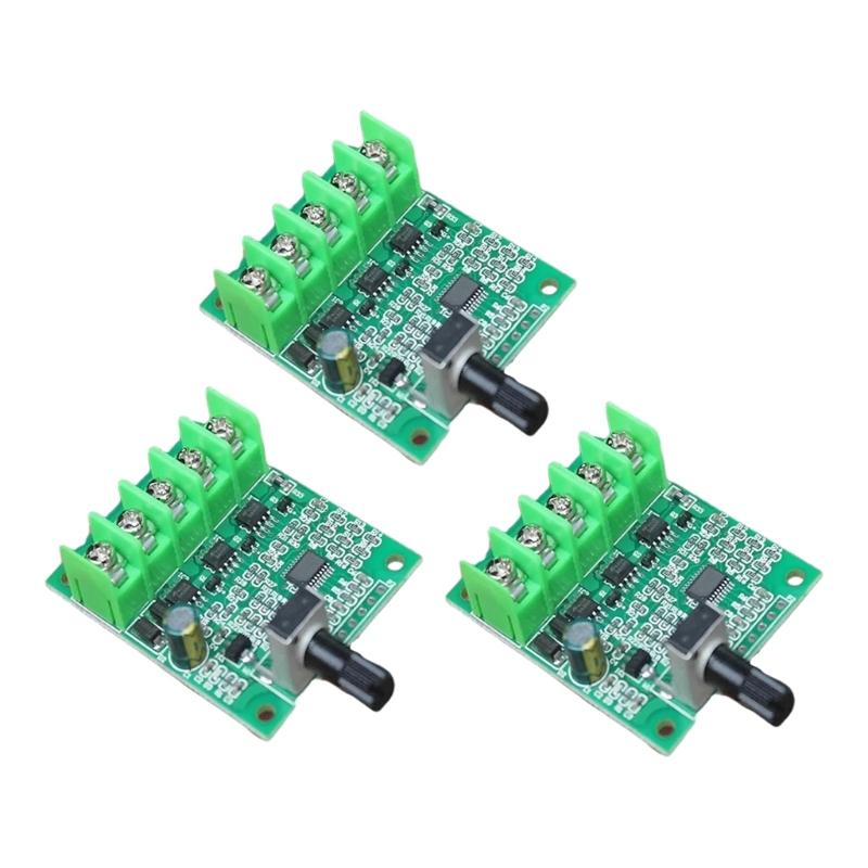 3A DC6V-24V Brushless Motor Speed Controller With 3 Phase Regulation And Reverse Polarity Protections Cleaning Equipment