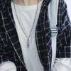Emergency Whistle Pendant Necklace Outdoor Survival Hiking Camping Whistle Pendant Niche Ornament Jewelry Gift Portable Keychain