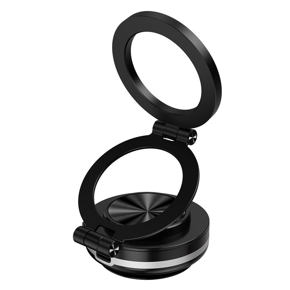 

Электрический магнитный автомобильный держатель для телефона, складной, вращающийся на 360°, вакуумный держатель с присоской для приборной панели, универсальный, Tesla iPhone Magsafe