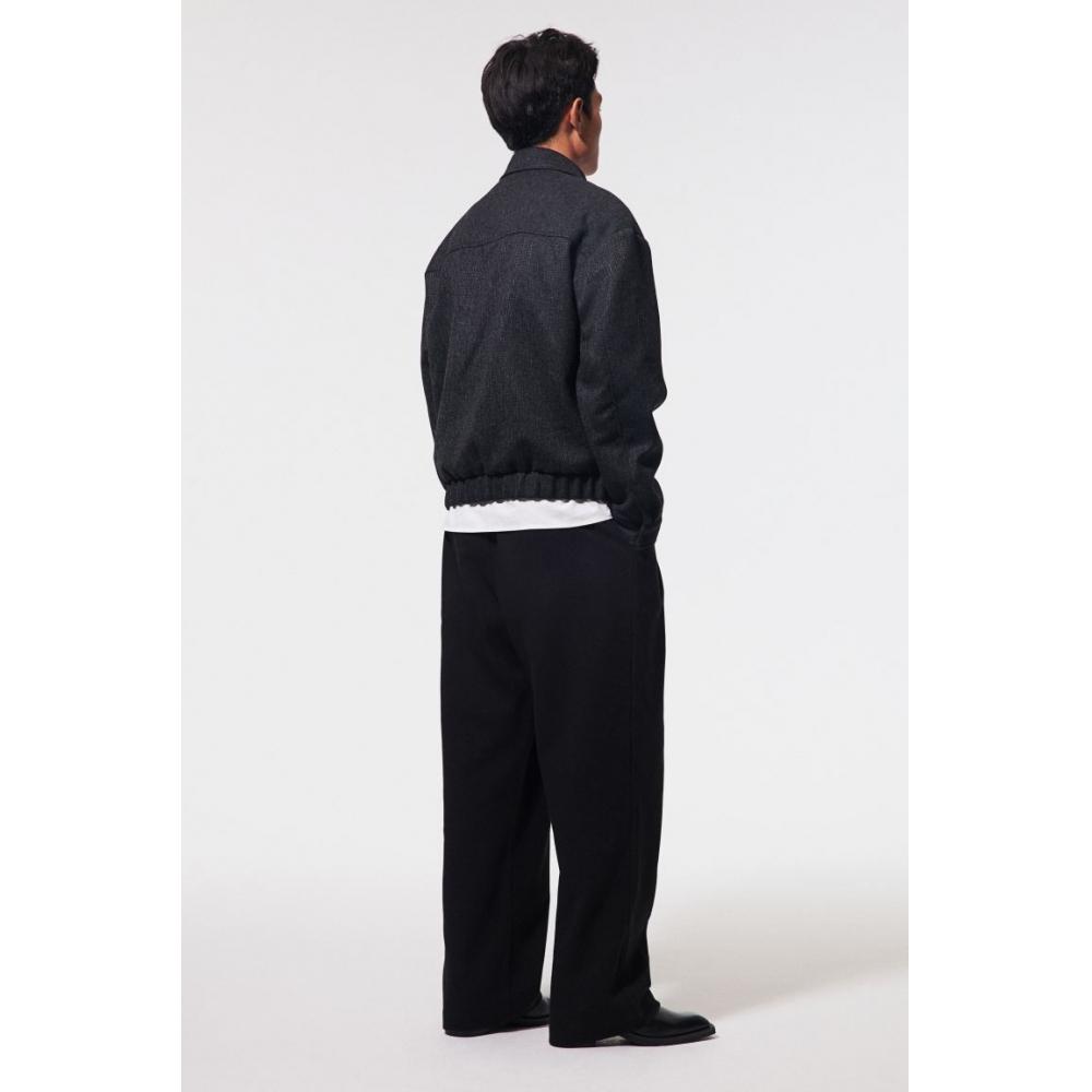 H M Sweatpants Loose Fit Black