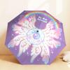 Rainbow Wings Umbrella - Automatic Opening/Closing, Outdoor Protection, Lightweight Travel Accessory, Durable Gift for All Seasons 003