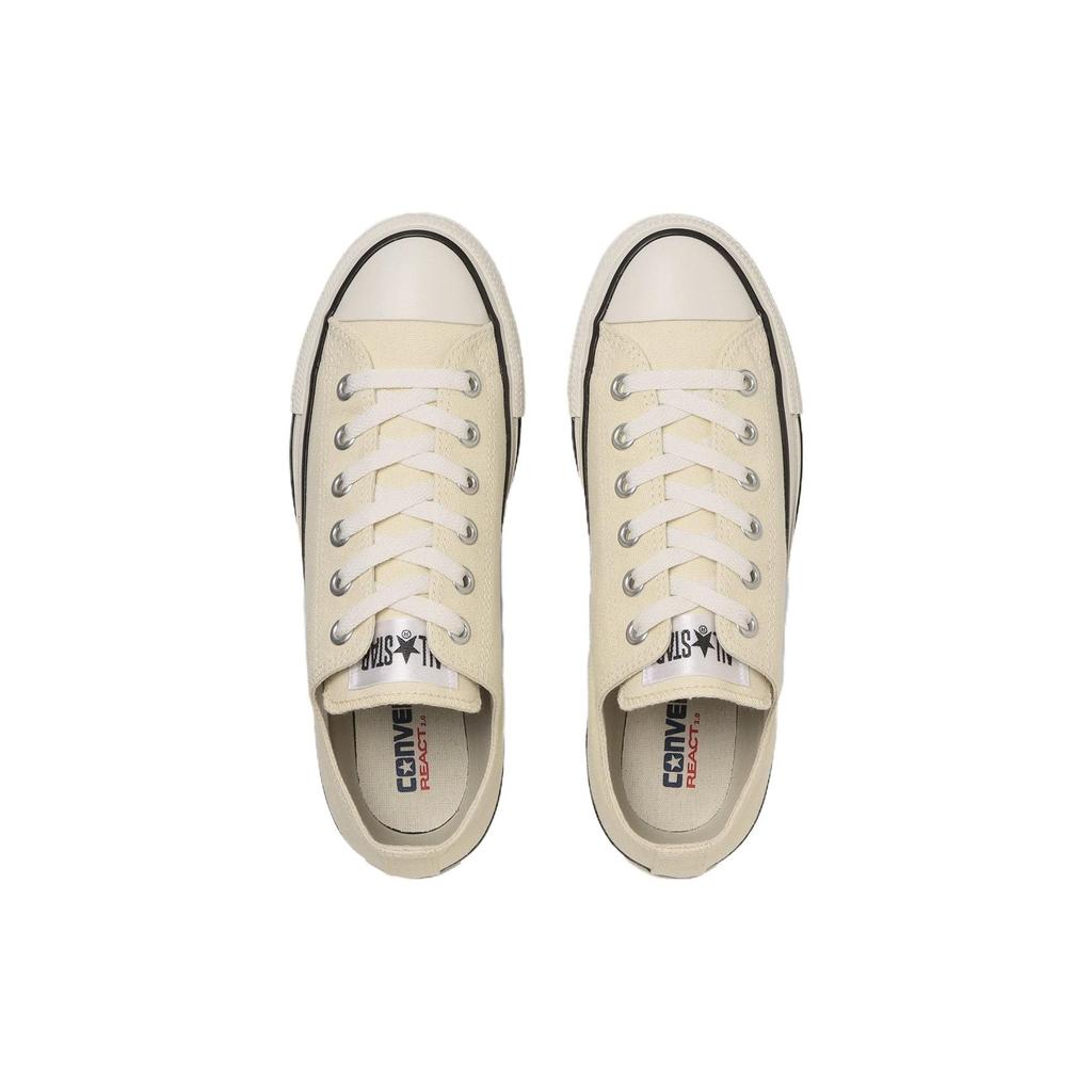 Converse All Star Versatile Comfortable Non-Slip Durable Low-Top Skate Shoes Unisex Sneakers Beige 31310694