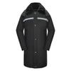Men's Winter Reflective Hooded Padded Work Overcoat