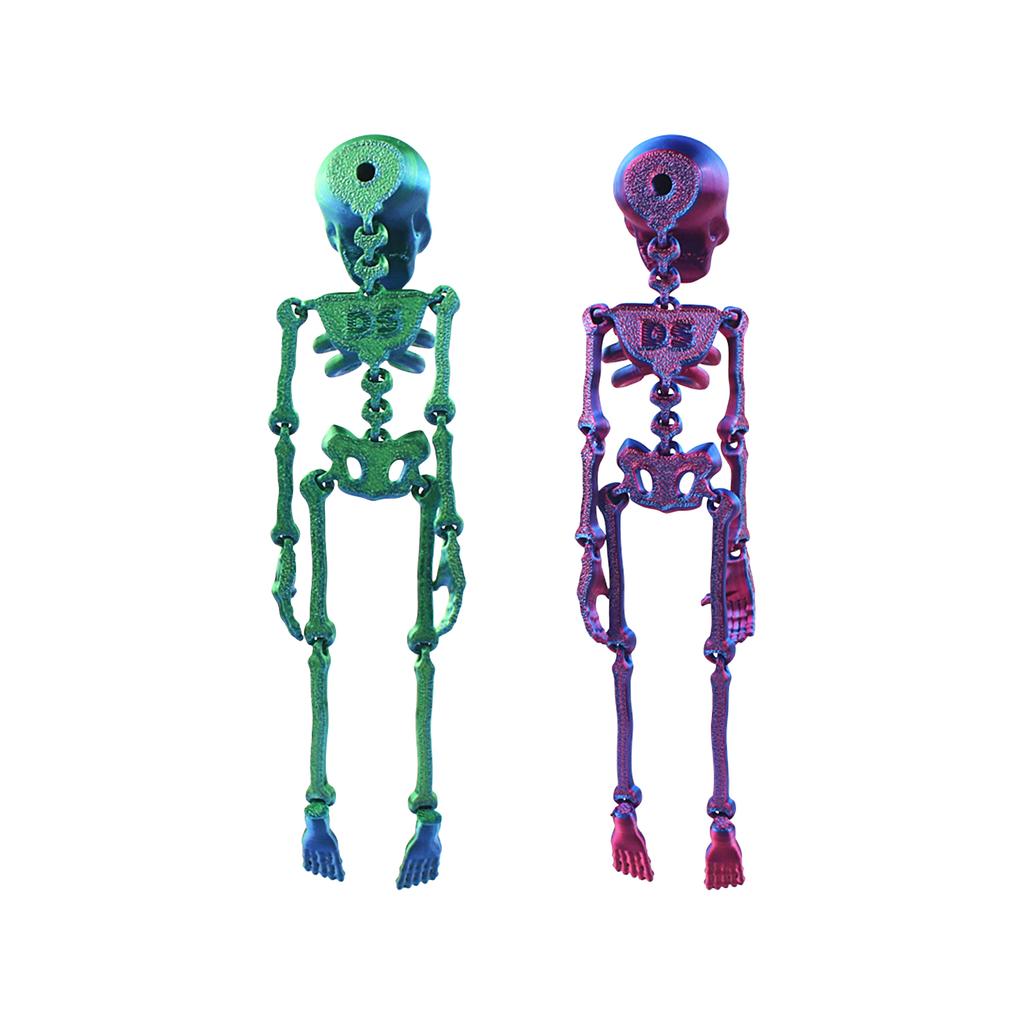 3D Printed Skeleton, Human Joints, And Movable Children'S Halloween Toys For Creative Stress Relief