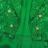 Sparkly Irish Green Sequin Tailcoat Jacket for Saint Patrick's Day