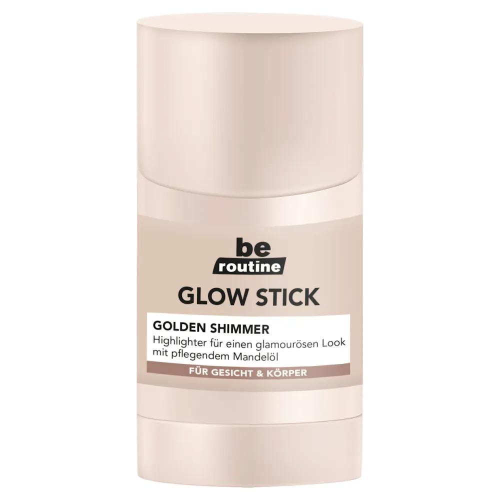 BE ROUTINE Highlighter Glow Stick Golden Shimmer, 25g