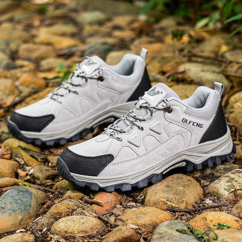 PLUS SIZE Men Women Adventure Sneakers Durable Grip Non-Slip Shoes Lace-Up Comfort Ideal for Outdoor Hiking Boots Men Footwear37-49