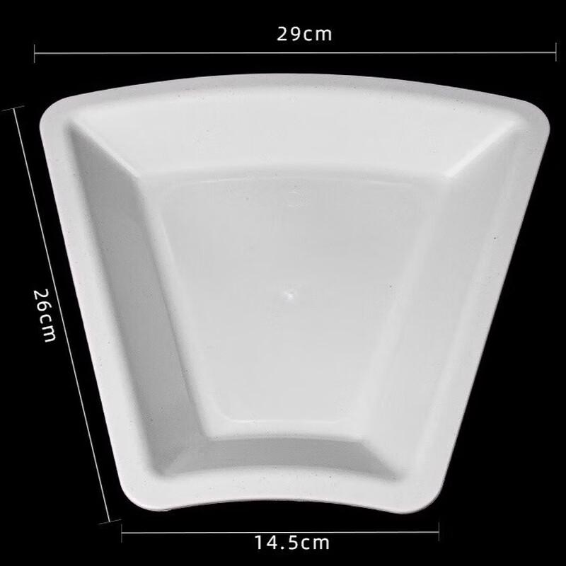 

Disposable Plastic Scallop Plates