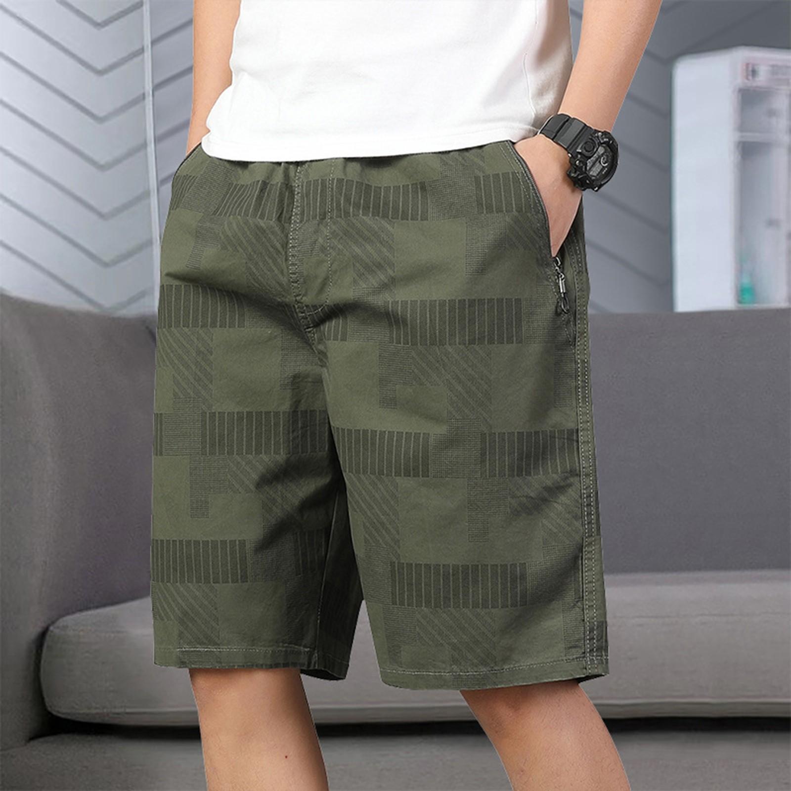 

Мужские спортивные штаны со шнуровкой, мужские шорты-карго, повседневные брюки L армия зеленый