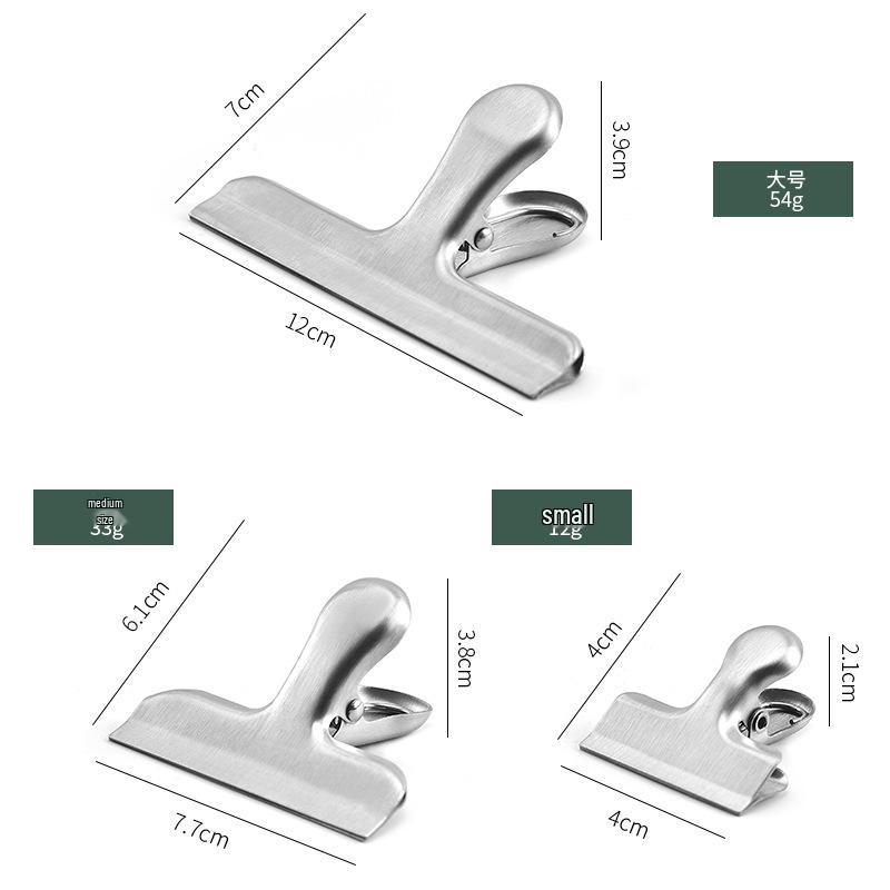 Stainless Steel Moisture-Proof Food Sealing Clip 430 T-Clip