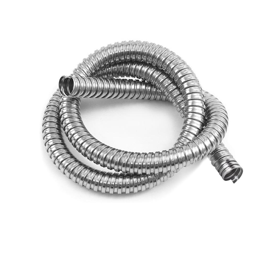 Inner Diameter 4-20mm 304 Stainlesss Steel Corrugated Pipe Wire Line Cable Conduit Protect Hose Tube Length 3 Meter