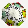 1pc Keroppi Frog Umbrella - Automatic Opening & Closing with Foldable Design, Iron Frame for Outdoor Use, Perfect Gift for Fans, Travelers, Everyday U
