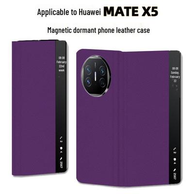 Cover a libro protettiva per MateX5: Ultrasottile, Anti-caduta, Finestra Smart