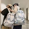 Schoolbag Trend Has Loose Backpack Women's Light Casual Backpack Men's New Middle School Student High School Bag Large Capacity Tide