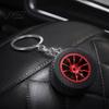 Wheel Keychain Car for Backpacks, Key Ring Holder, Bag Pendant Handbag Decorative Accessory, Gift Enthusiasts Portable Holder
