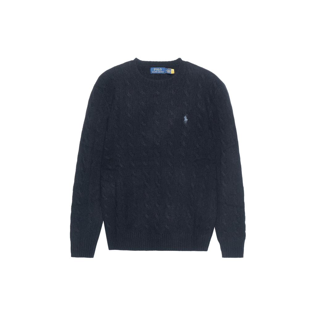 Polo Ralph Lauren Pony Embroidered Cable Knit Jumper 710876762-001