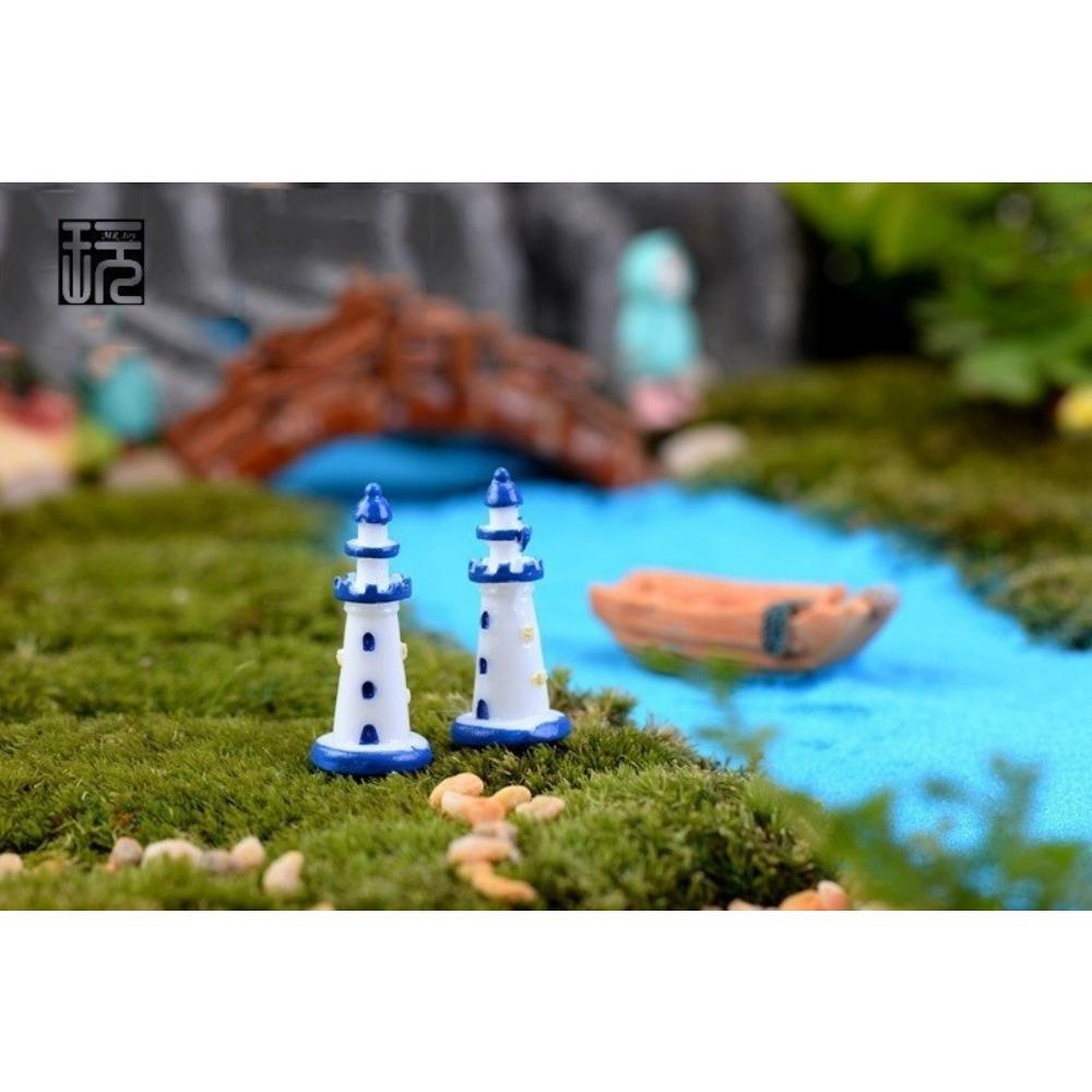 6 buc/set turn far plastic mini zâne grădină miniaturi gnomi DIY bonsai/terariu/suculente/micro mușchi peisaj decor