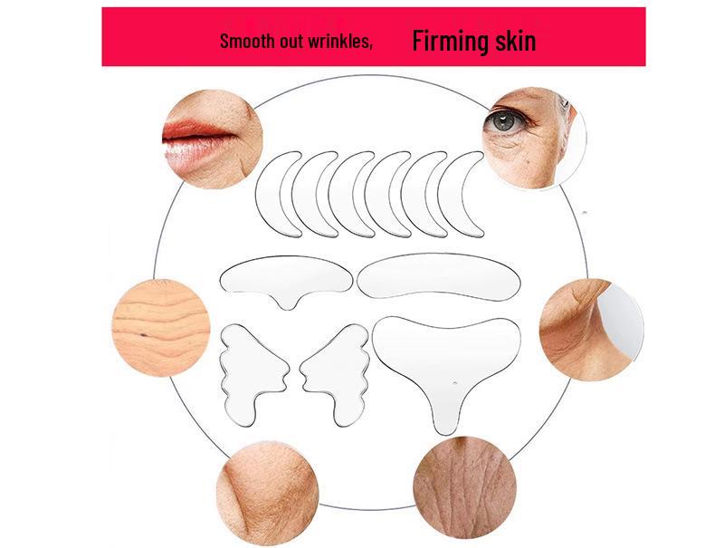 Cross-Border Exclusive Silicone Anti-Wrinkle Patches: 18-Piece, 11-Piece, and 16-Piece Face and Eye Sets