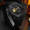 Mode Goldener Drache Skulptur Mechanische Uhren Herrenuhr Wasserdicht Großes Zifferblatt Sportuhren Herrenuhr Top Marke Uhr 2025 Geschenk