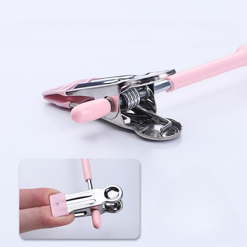 Imprägnierter nicht abfärbender Hosenbügel Rutschfest Bold Teleskopischer Hosenclip Multifunktionaler Haushaltsbügel Edelstahl Rutschfester Hosenbügel