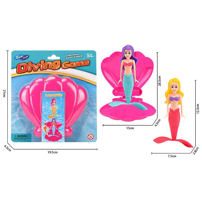 

4 шт. Подводные тренировки Дайвинг Игровые игрушки Дети Форма русалки Игрушки для дайвинга Детский бассейн Игрушки-русалки для детей 4-12 Игрушка для бассейна
