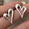 VENTFILLE 925 Sterling Silver Geometry Hoop Earring for Women Minimalism Classic Office Versatile Fashion Jewelry Gift Dropship