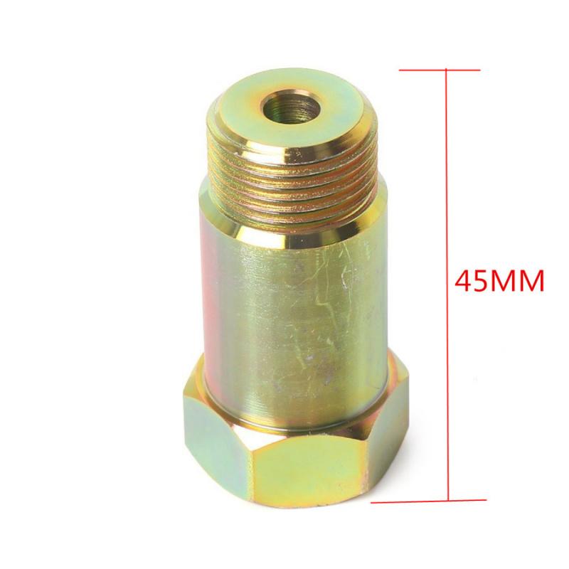 New FOR SALE IS 2* NEW Straight 45mm O2 Oxygen Sensor Extension Spacer Extender M18 X 1.5 CEL