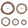 Wedding Decoration Wreath Natural Rattan Wreath Garland DIY Crafts Decor For Home Door Grand Tree Christmas Gift Party Ornament