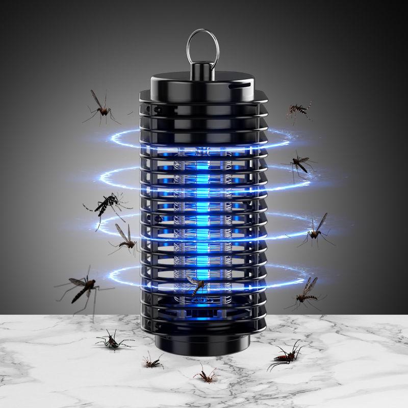 Summer Electric Mosquito Killer Lamp: Photocatalytic Insect Trap & Lure for Home