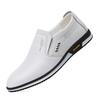 Large Size Men S Breathable Slip On Casual Leather Shoes