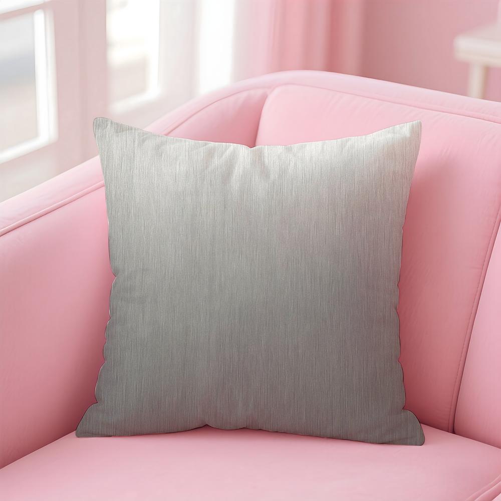 Brushed Texture Cushion Cover Comfortable Reversible Pillow Cover Ideal for Car Sofa Bedroom Beyond 30x30CM(12x12in)
