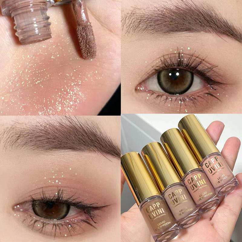 Cappuvini Temperament Mist Liquid Matte Eyeshadow - High Value, Long-Lasting, Single Shade, Cowboy Finish