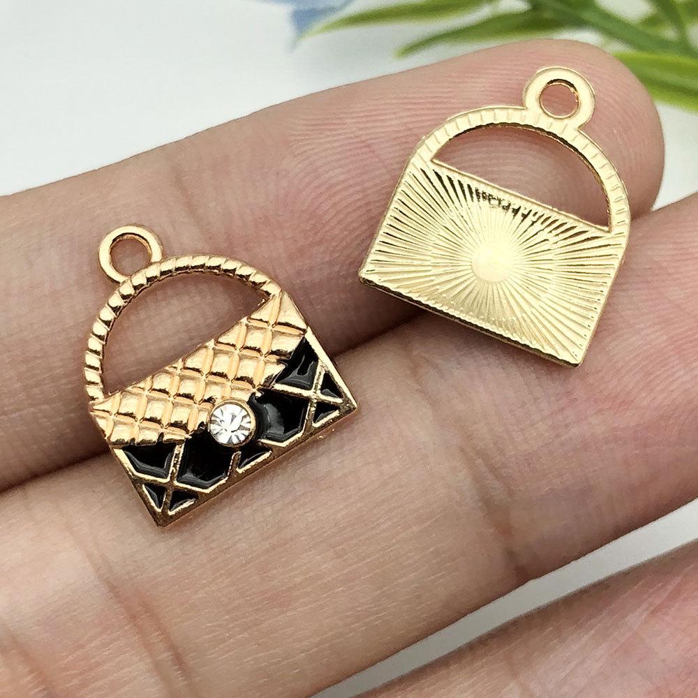 Five-Pointed Star Rhinestone Pearl Resin Hairpin DIY Accessory