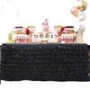 Birthday Party Tulle Table Skirt Tutu Tablecloth Tableware Baby Shower Birthday Party Decorations Wedding Home Table Supplies