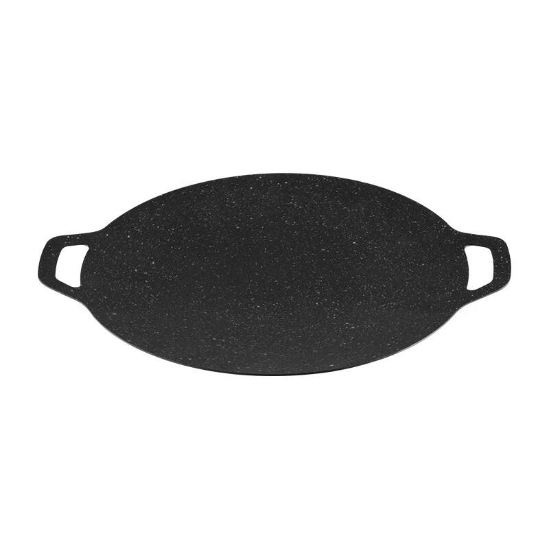 Huanle 40cm Cast Iron Griddle for Gas Stoves