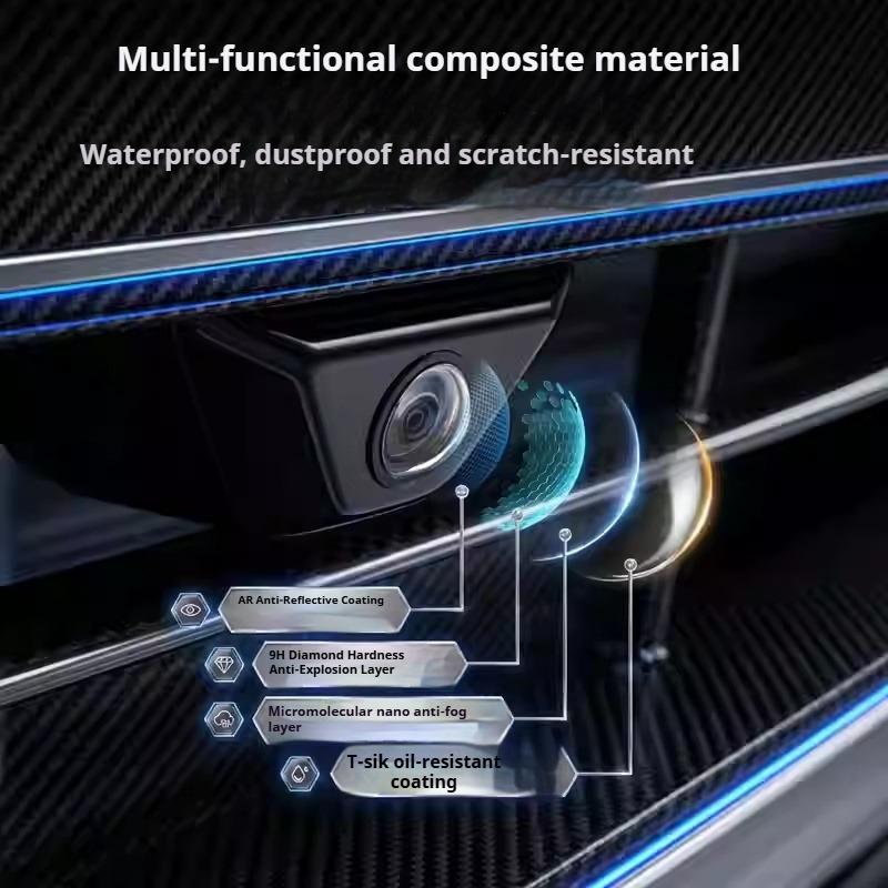 For GAC Trumpchi GS3 GS4 GS8 Emkoo GN8 Empow Car Camera Protection Cover 360° Panoramic Anti-fog Function Camera Lens Cover