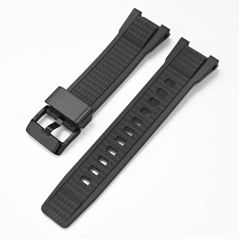 TPU Rubber Strap for Casio G-SHOCK MTG-B3000 Modified Resin Silicone Wrist Band Men Waterproof Mountaineering Watch Accessories