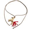 Fashionable Horse Chain Tassels Pendant Necklaces Adjustable Long Chain Party and Daily Wear Elegant Long Tassels Necklace
