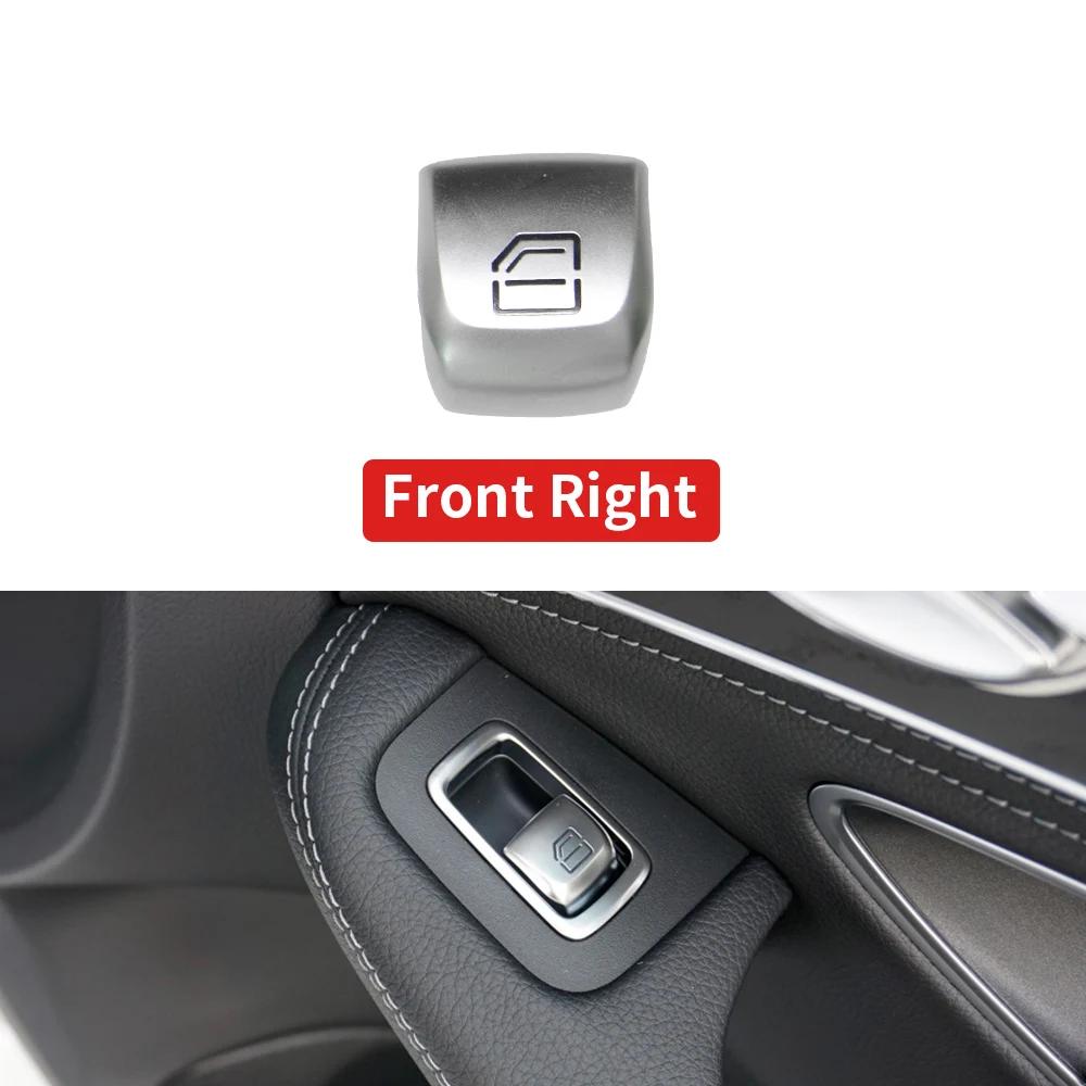 Car Master Passenger Door Window Switch Button Cover Cap Replacement For Mercedes Benz C E GLC S Class W205 W253 W213 W293 W222
