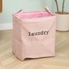 Folding Jute Storage Basket Large Capacity Laundry Basket Portable Jute Cloth Basket  Home Use