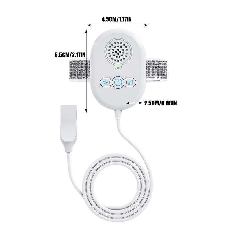 Bedwetting Sensor Rechargeable Bed Wetting Alert for Children Pee Alarm Bedwetting Monitor Sensor with Sound & Vibration Alerts