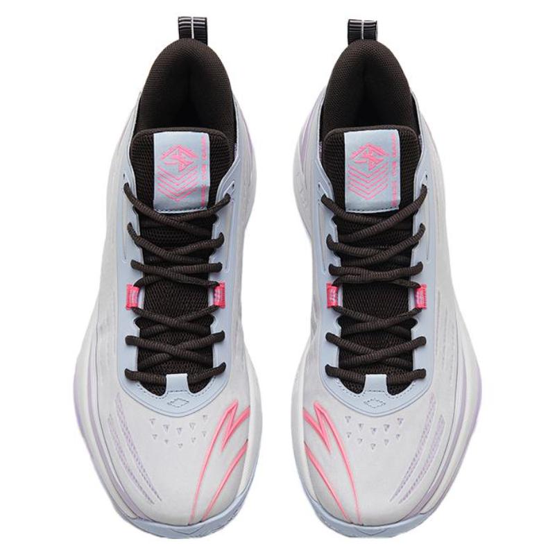 ANTA Attack 5 'White Purple Black' Sneakers 112331603-4
