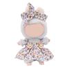 Fashionable Doll Clothes for 17cm Figure Dolls with Bowknot Hairband and Skirt Suitable for Adult Kids Doll Display